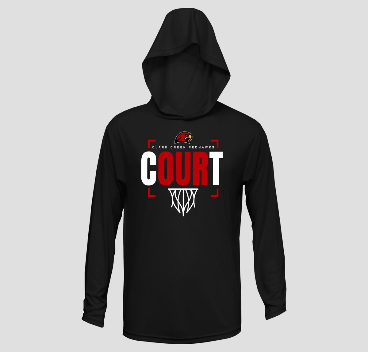 Clark Creek Basketball Long Sleeve Performance/Shooting Shirt