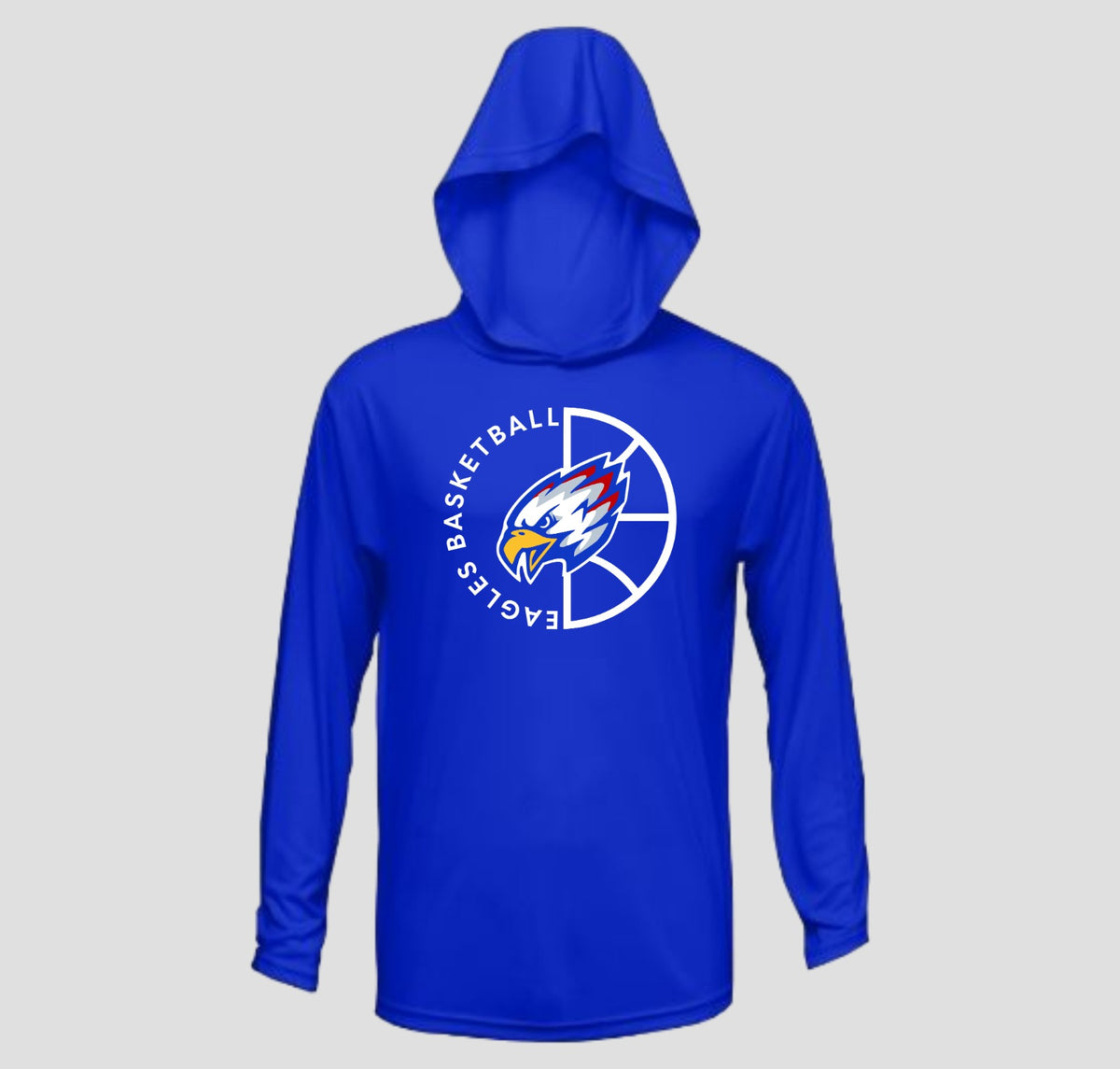 Oak Grove Basketball Long Sleeve Hooded Performance/Shooting Shirt