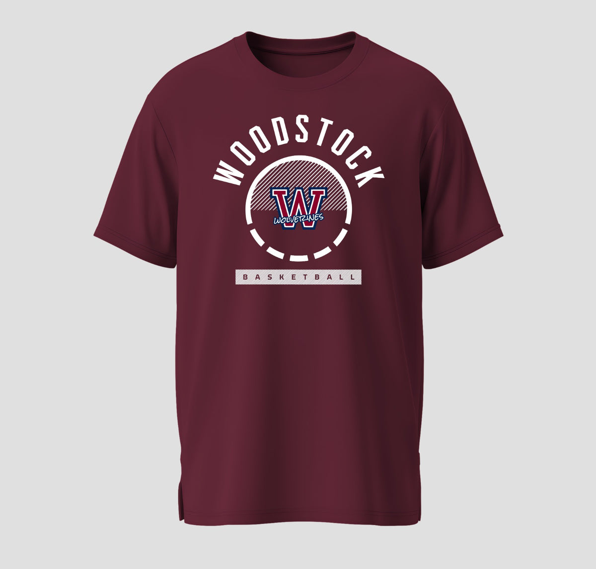 2026-2027  CYB On Court Woodstock Wolverines Short Sleeve Shirt