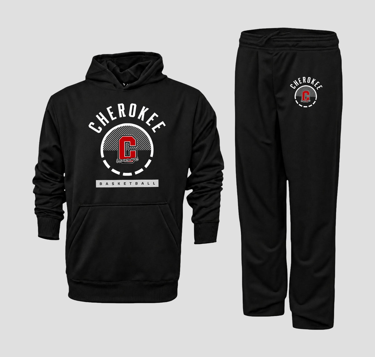 2026-2027 CYB On Court Cherokee Warriors Performance Fleece Hoodie