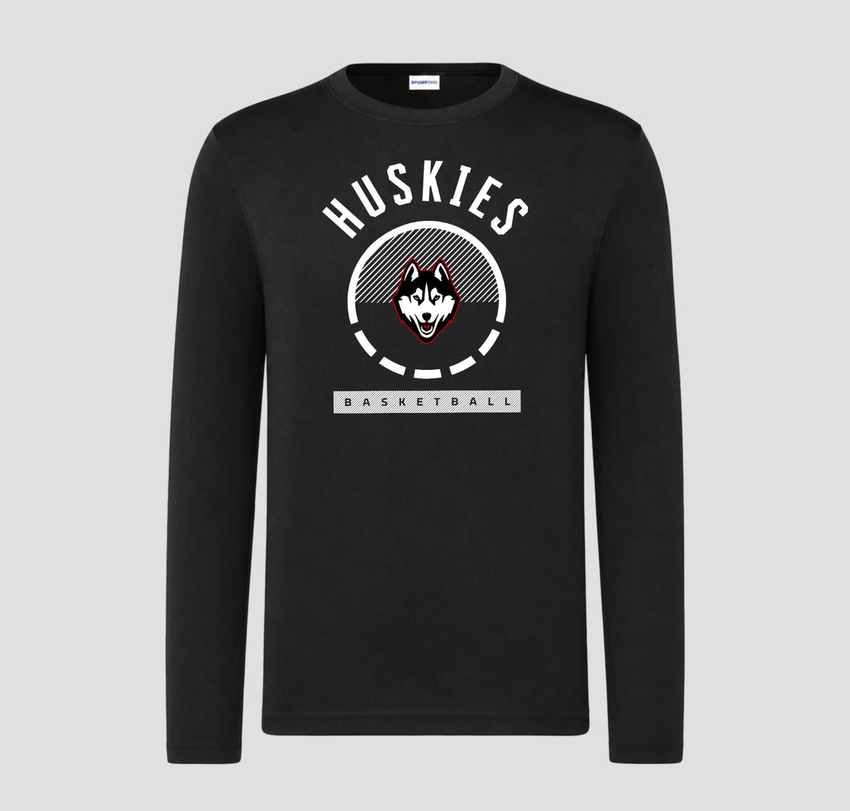 2026-2027 CYB On Court Hasty Huskies Long Sleeve Shooting Shirt