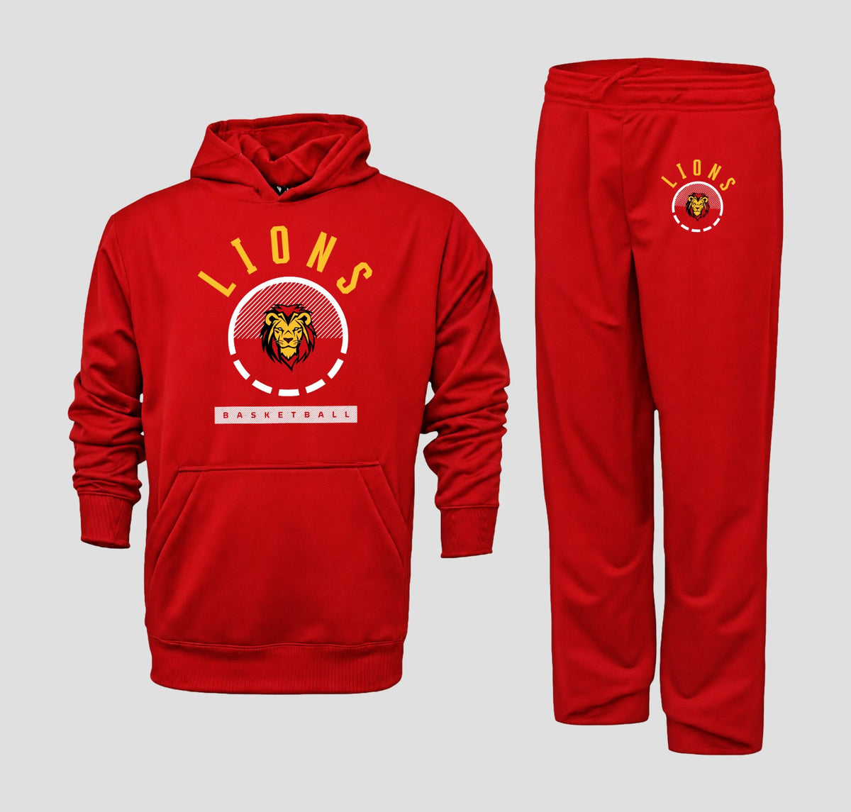 2026-2027 CYB On Court Liberty Lions Performance Fleece Hoodie & Pants Set