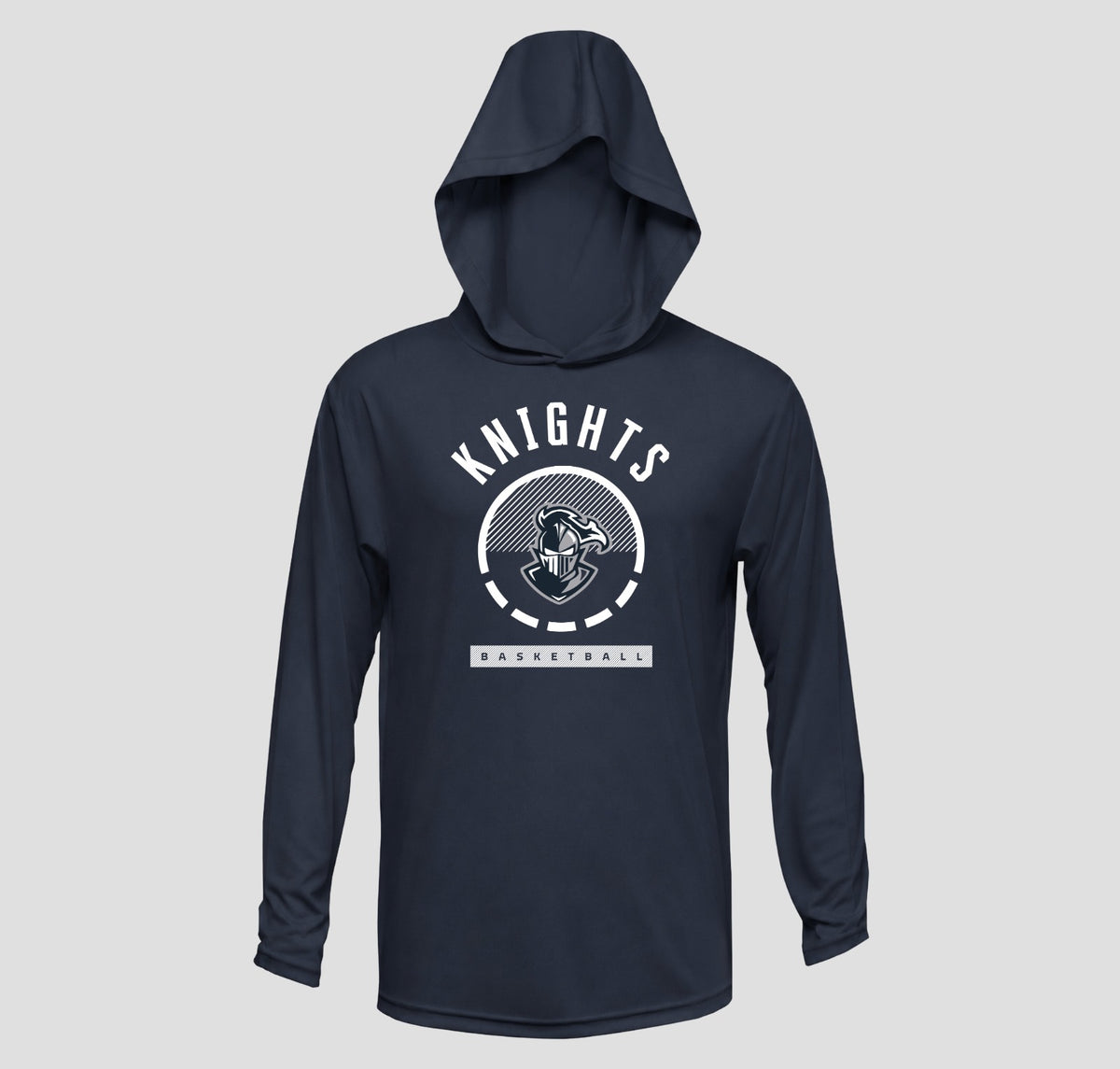 2026-2027 CYB On Court Knox Basketball Hooded Long Sleeve Shooting Shirt