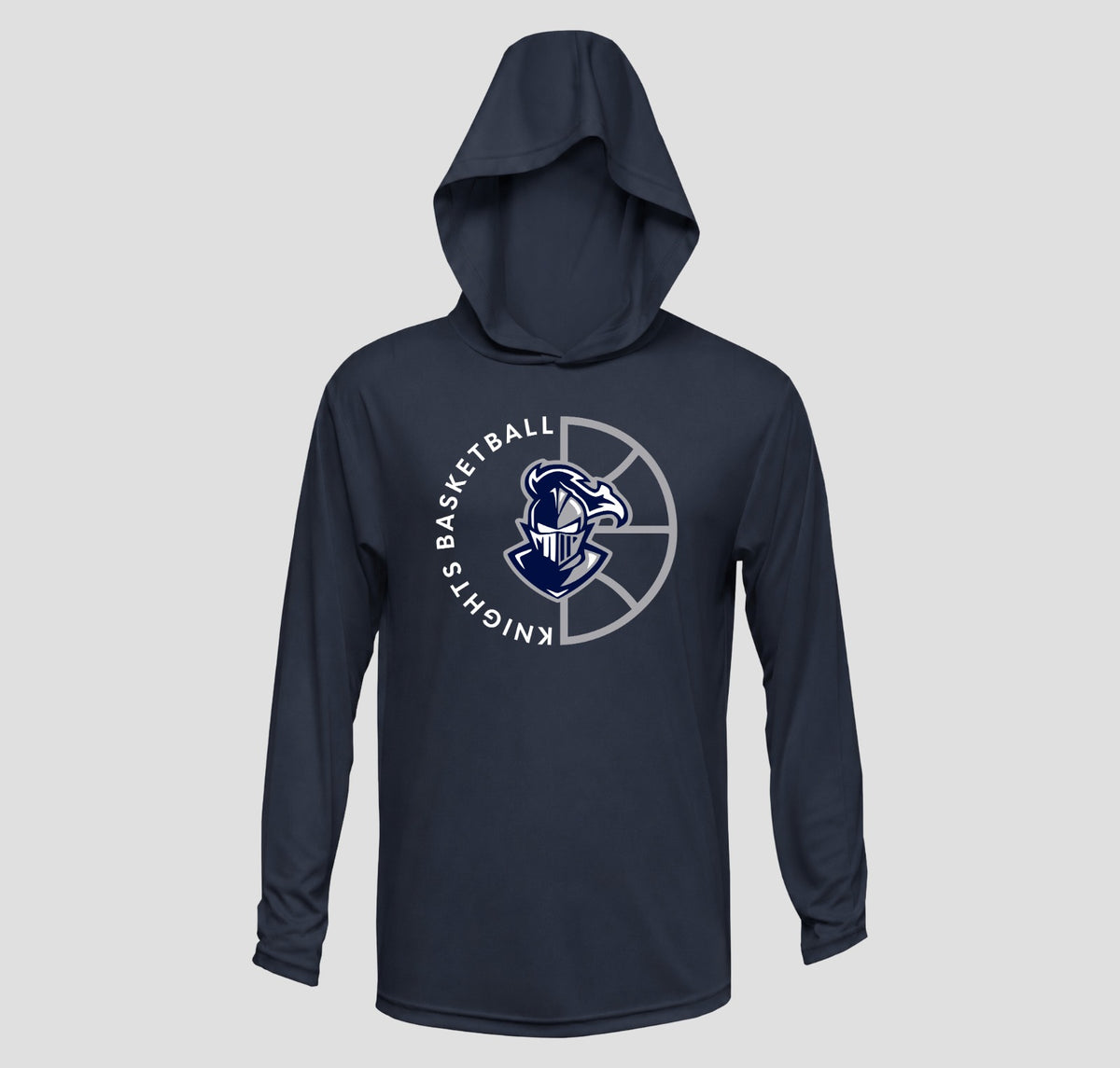 Knox Knights Long Sleeve Hooded Performance/Shooting Shirt