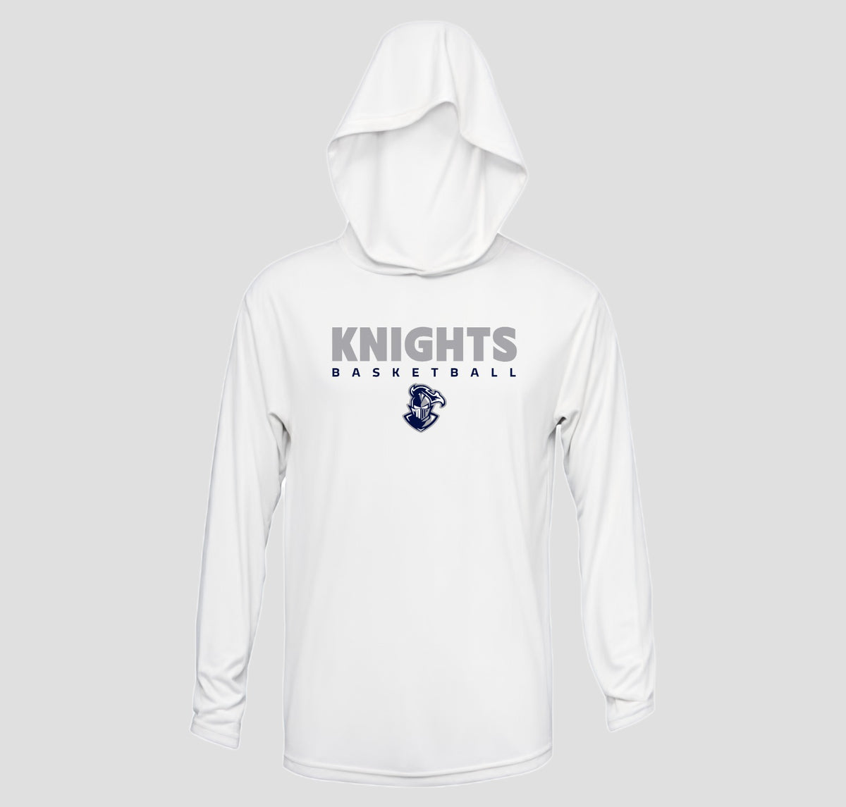 Knox Knights Long Sleeve Hooded Performance/Shooting Shirt