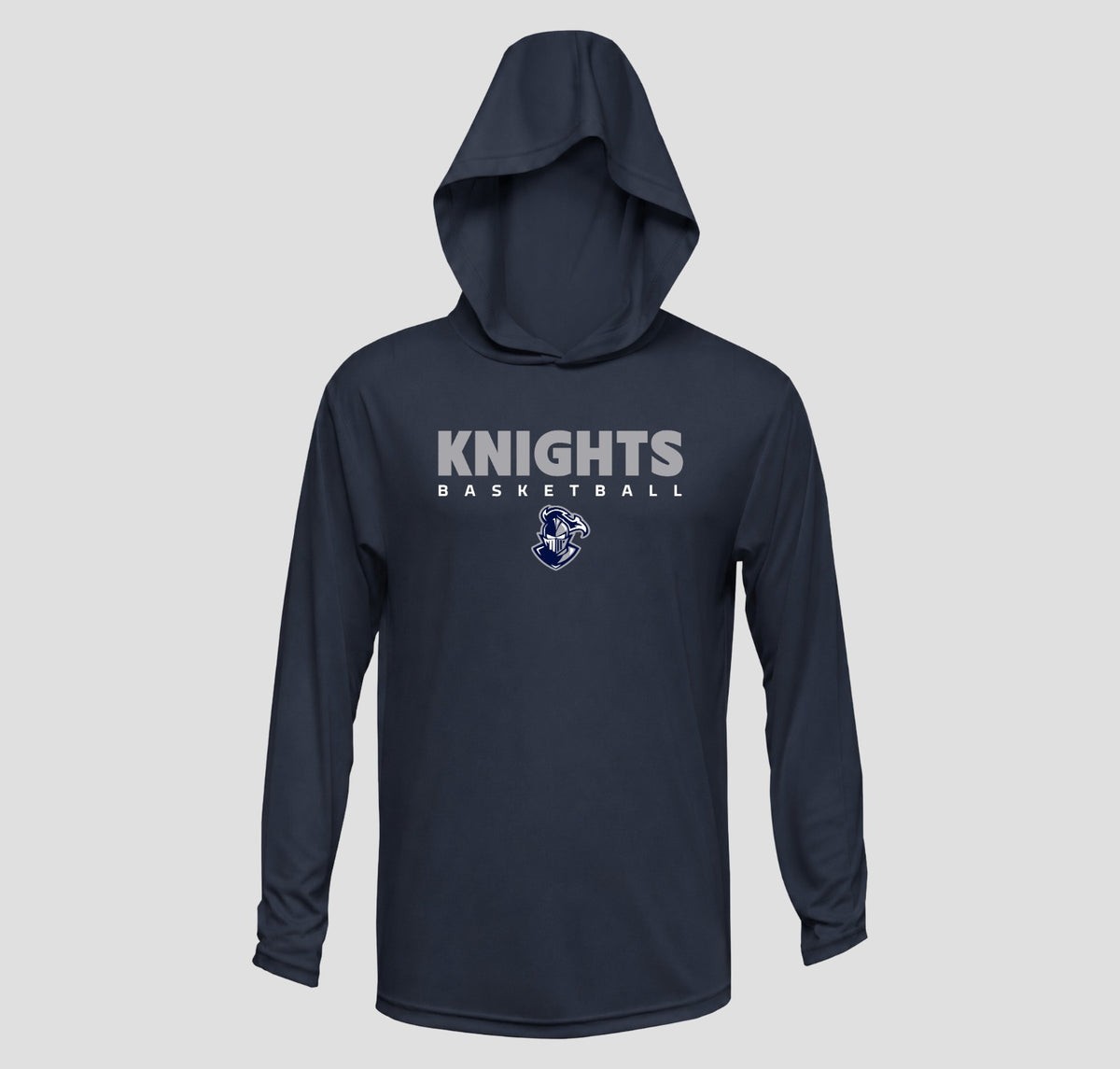 Knox Knights Long Sleeve Hooded Performance/Shooting Shirt