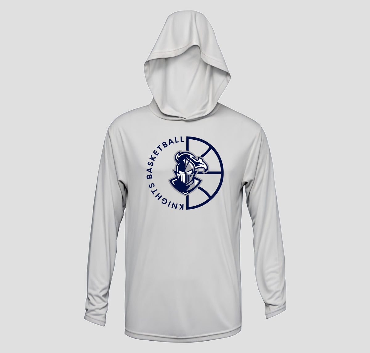 Knox Knights Long Sleeve Hooded Performance/Shooting Shirt