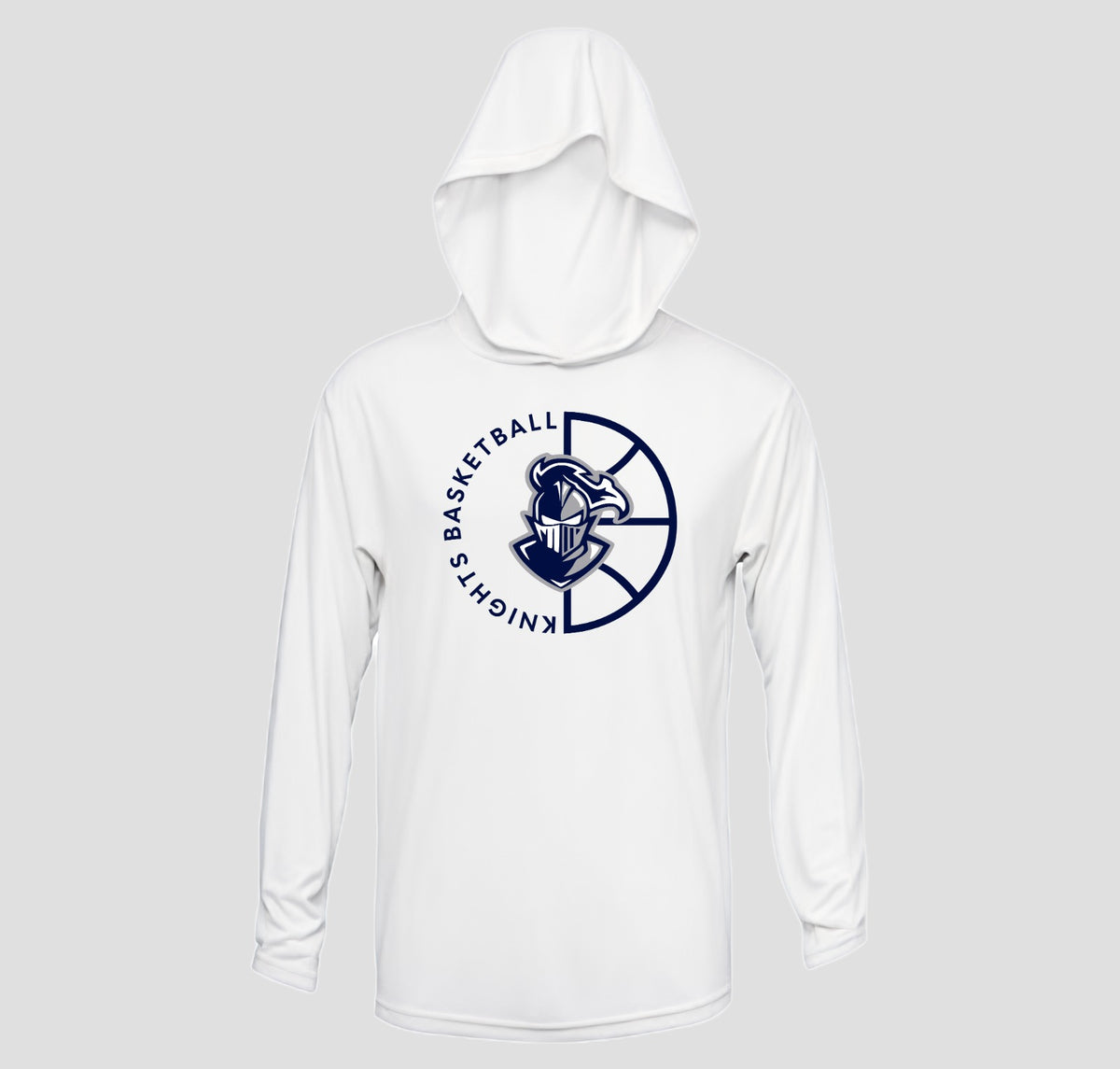 Knox Knights Long Sleeve Hooded Performance/Shooting Shirt