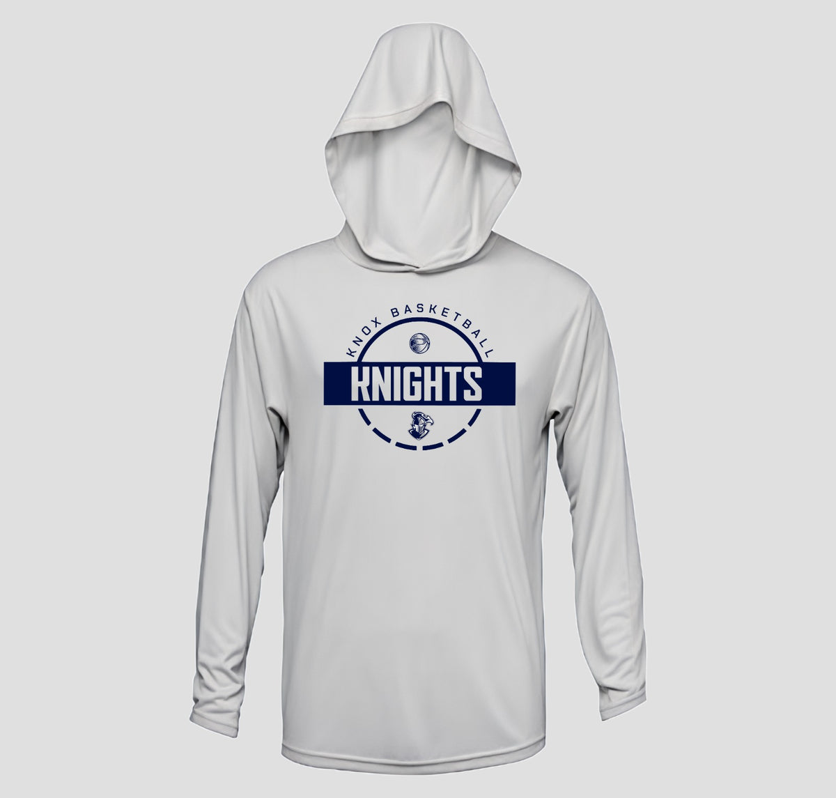 Knox Knights Long Sleeve Hooded Performance/Shooting Shirt