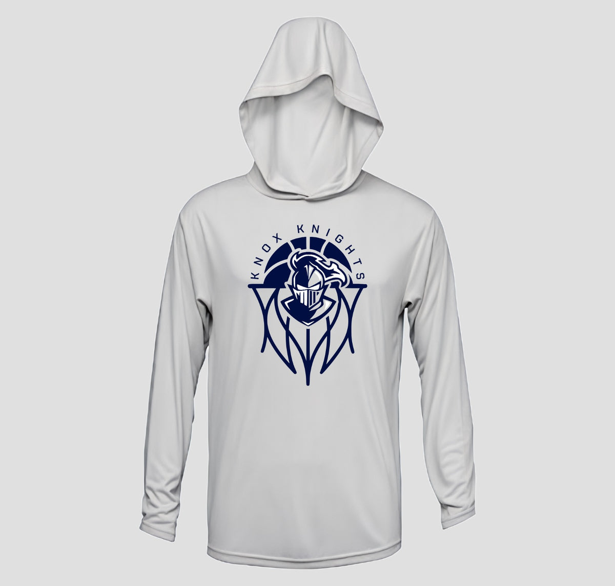 Knox Knights Long Sleeve Hooded Performance/Shooting Shirt