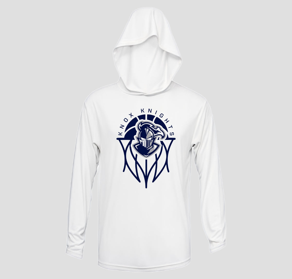 Knox Knights Long Sleeve Hooded Performance/Shooting Shirt