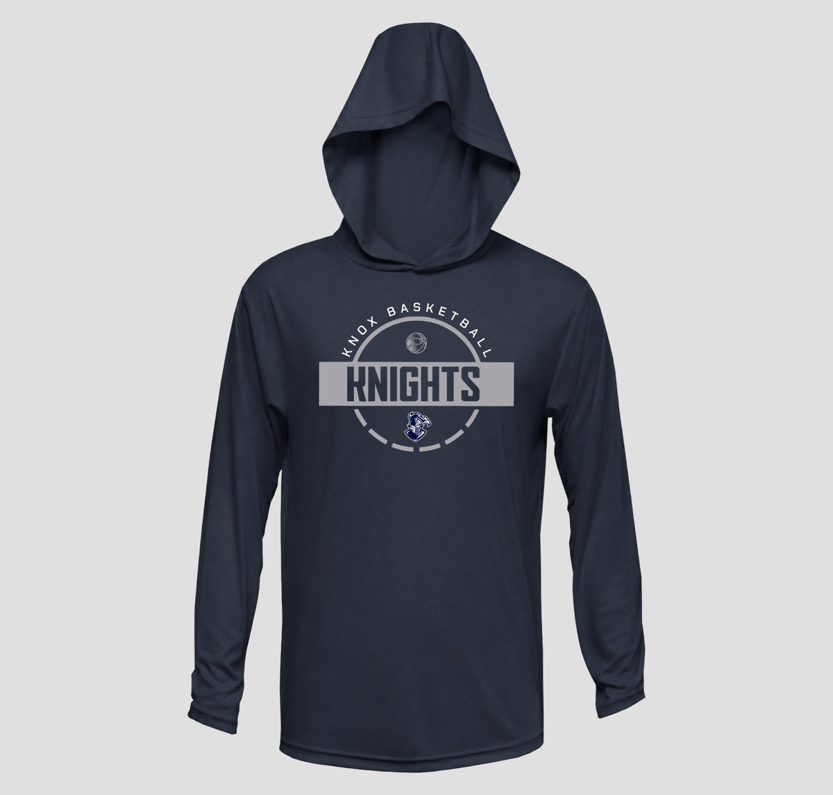 Knox Knights Long Sleeve Hooded Performance/Shooting Shirt
