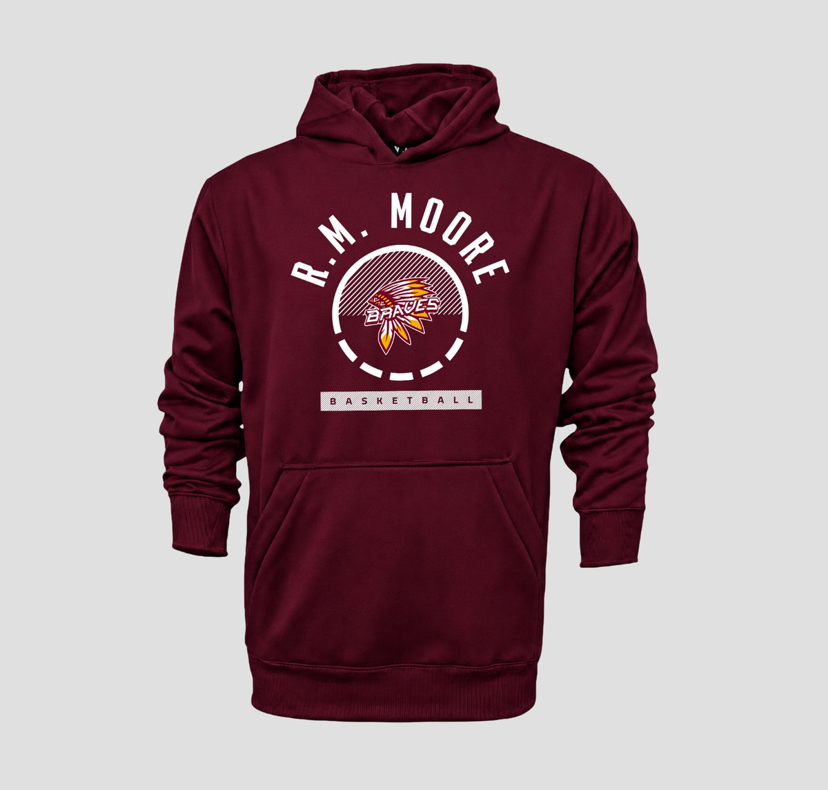 2026-2027 CYB On Court R.M. Moore Braves Performance Fleece Hoodie