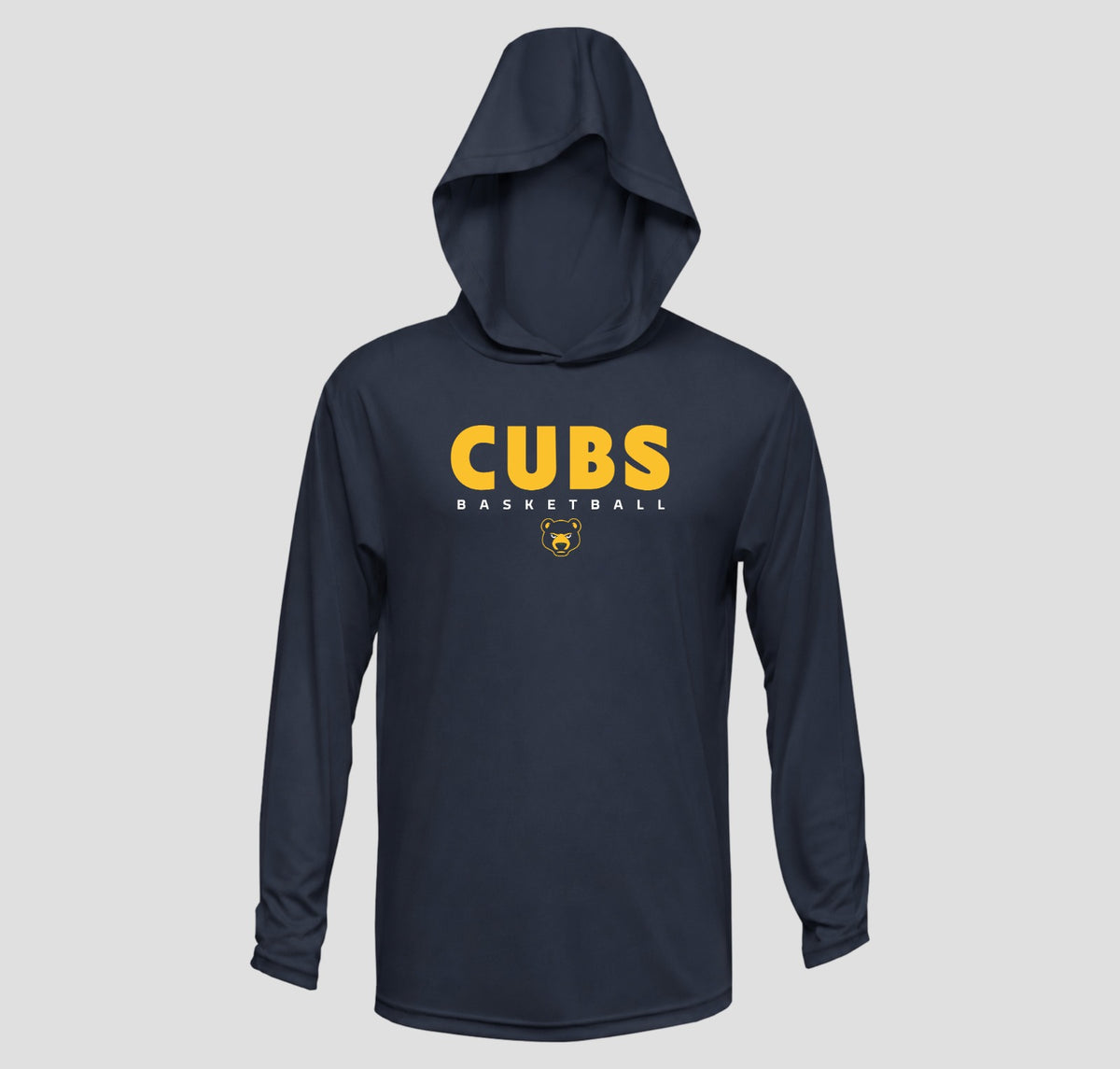 Avery Long Sleeve Hooded Performance/Shooting Shirt