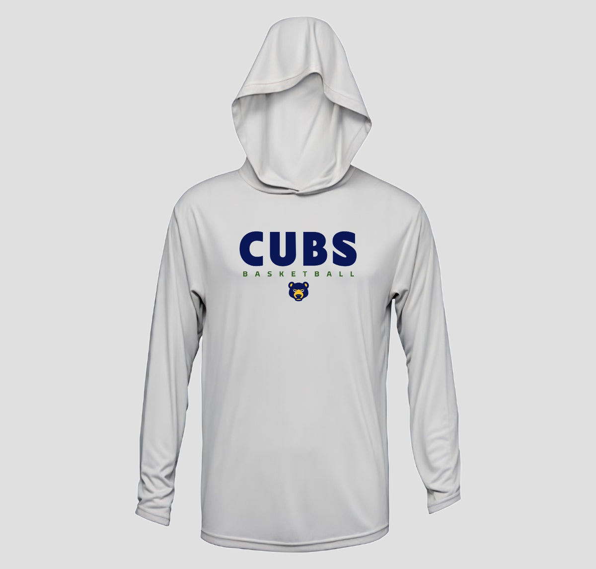Avery Long Sleeve Hooded Performance/Shooting Shirt