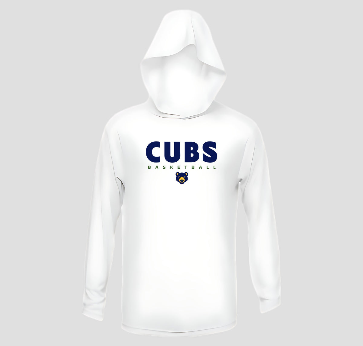 Avery Long Sleeve Hooded Performance/Shooting Shirt