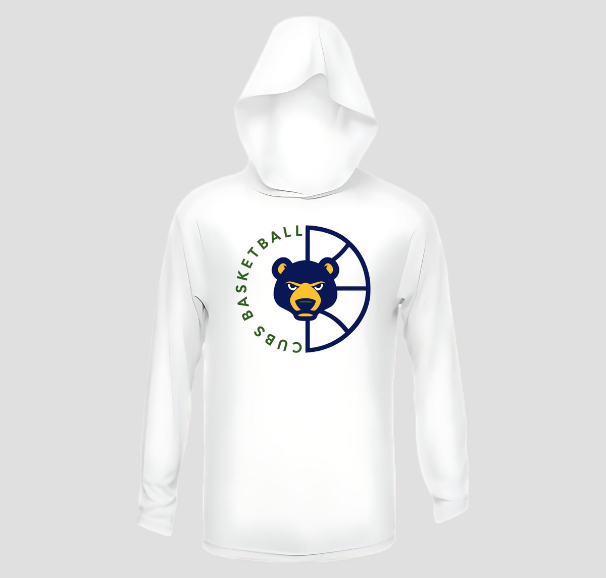 Avery Long Sleeve Hooded Performance/Shooting Shirt
