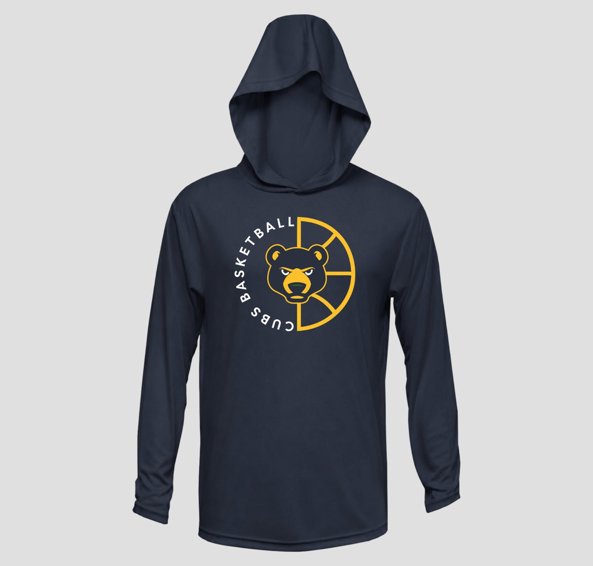 Avery Long Sleeve Hooded Performance/Shooting Shirt