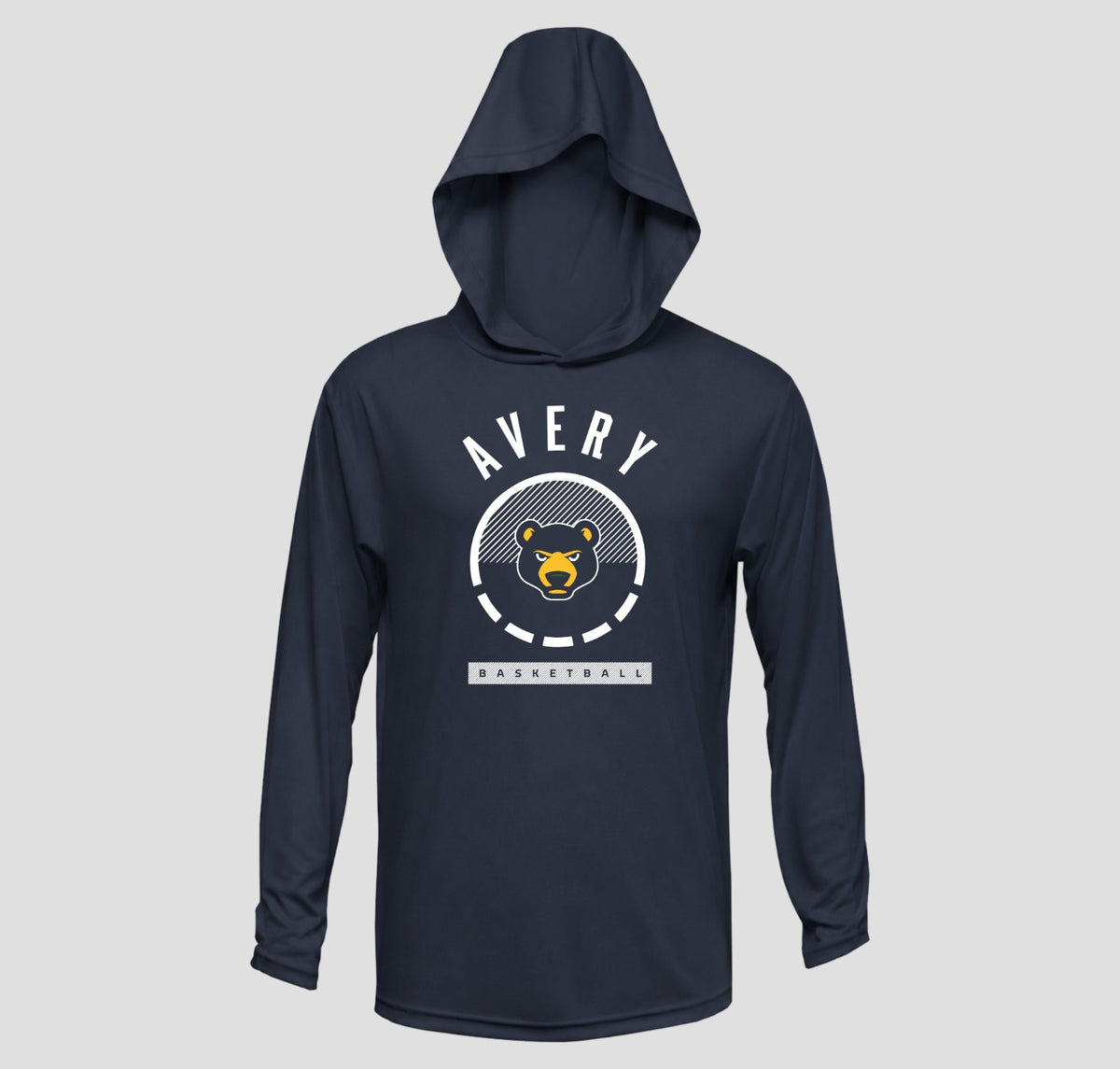 2026-2027 CYB On Court Avery Cubs Basketball Hooded Long Sleeve Shooting Shirt