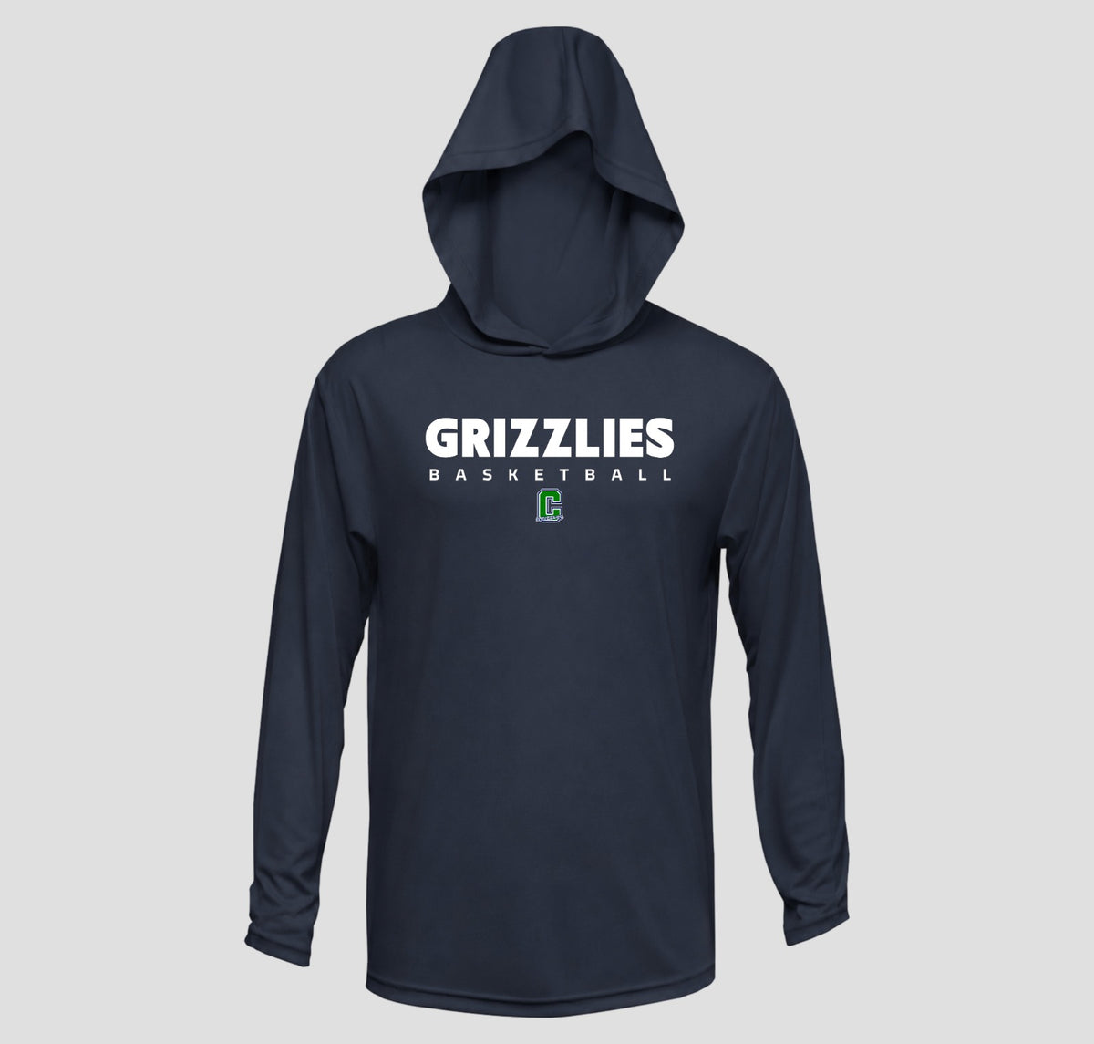 Creekview Grizzlies Basketball Long Sleeve Performance/Shooting Shirt