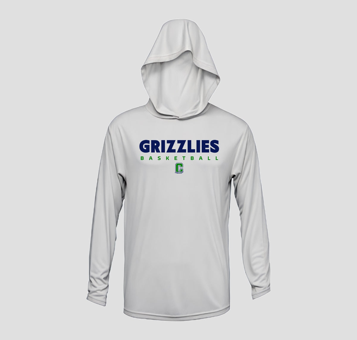 Creekview Grizzlies Basketball Long Sleeve Performance/Shooting Shirt