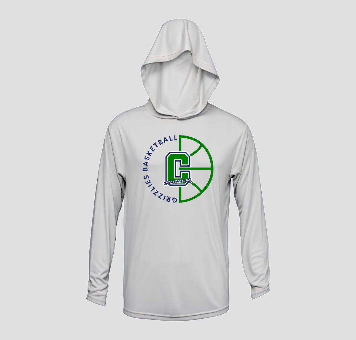 Creekview Grizzlies Basketball Long Sleeve Performance/Shooting Shirt