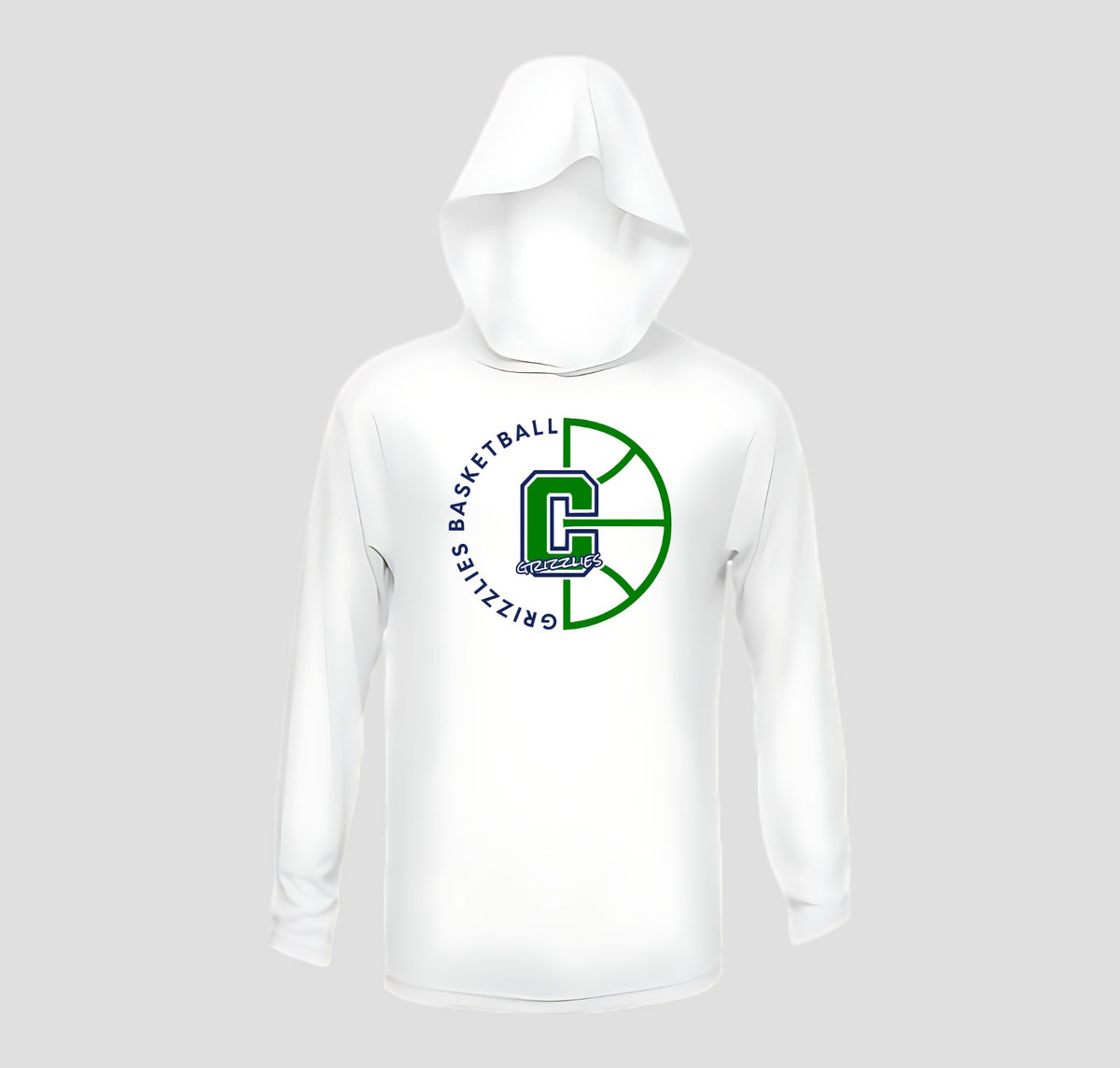 Creekview Grizzlies Basketball Long Sleeve Performance/Shooting Shirt