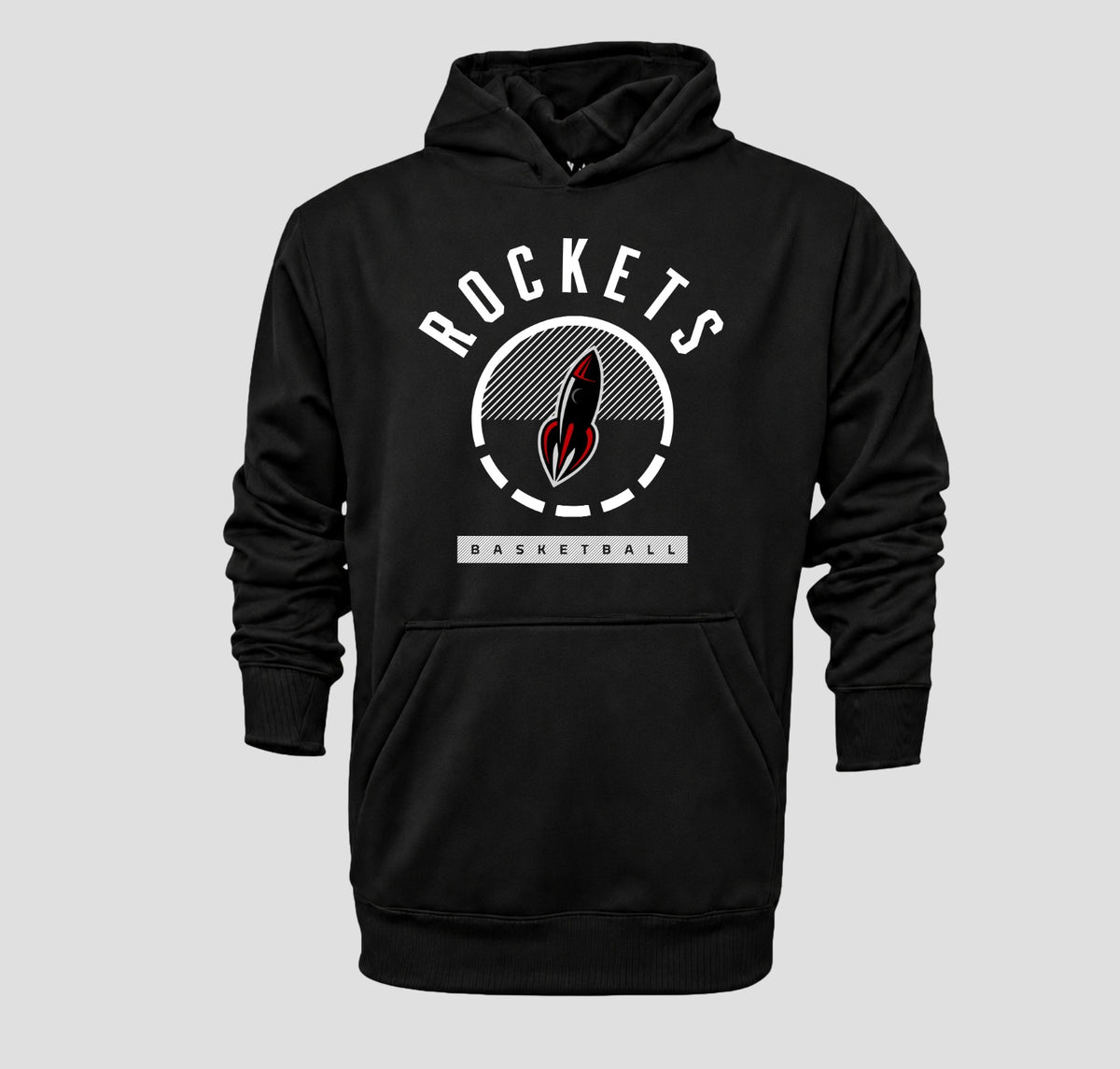 2026-2027 CYB On Court Free Home Rockets Performance Fleece Hoodie