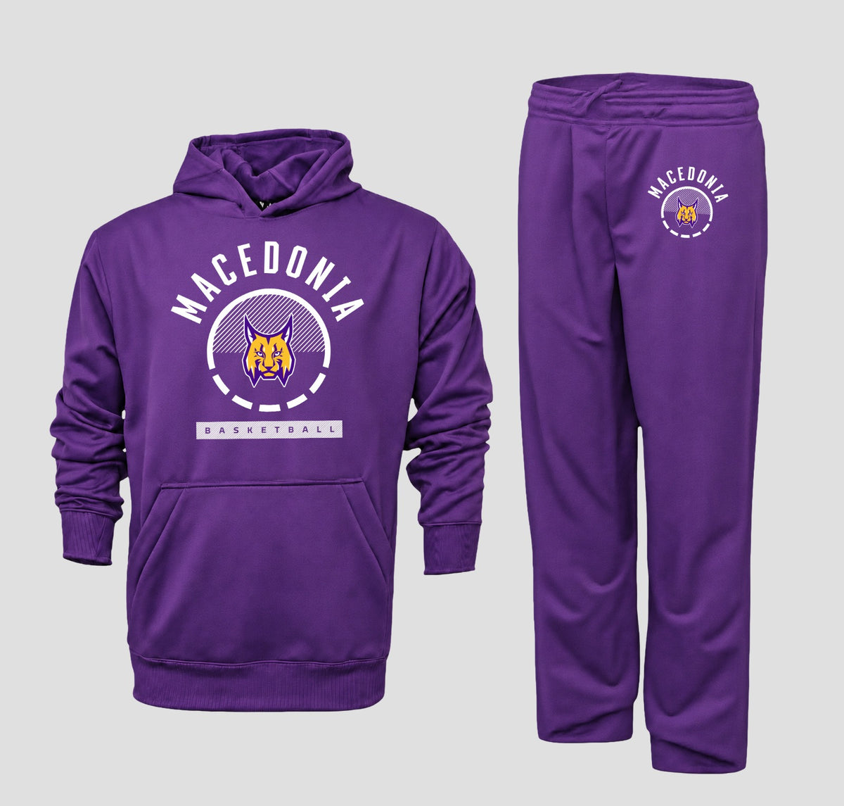 2026-2027 CYB On Court Macedonia Wildcats Performance Fleece Hoodie & Pants Set