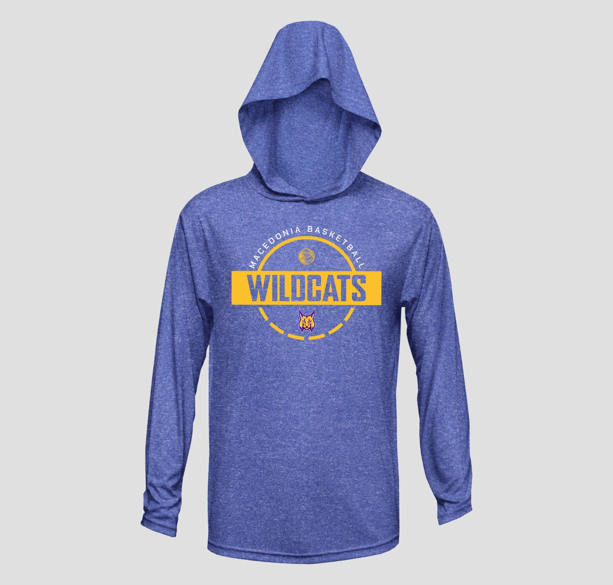 Macedonia Long Sleeve Hooded Performance/Shooting Shirt