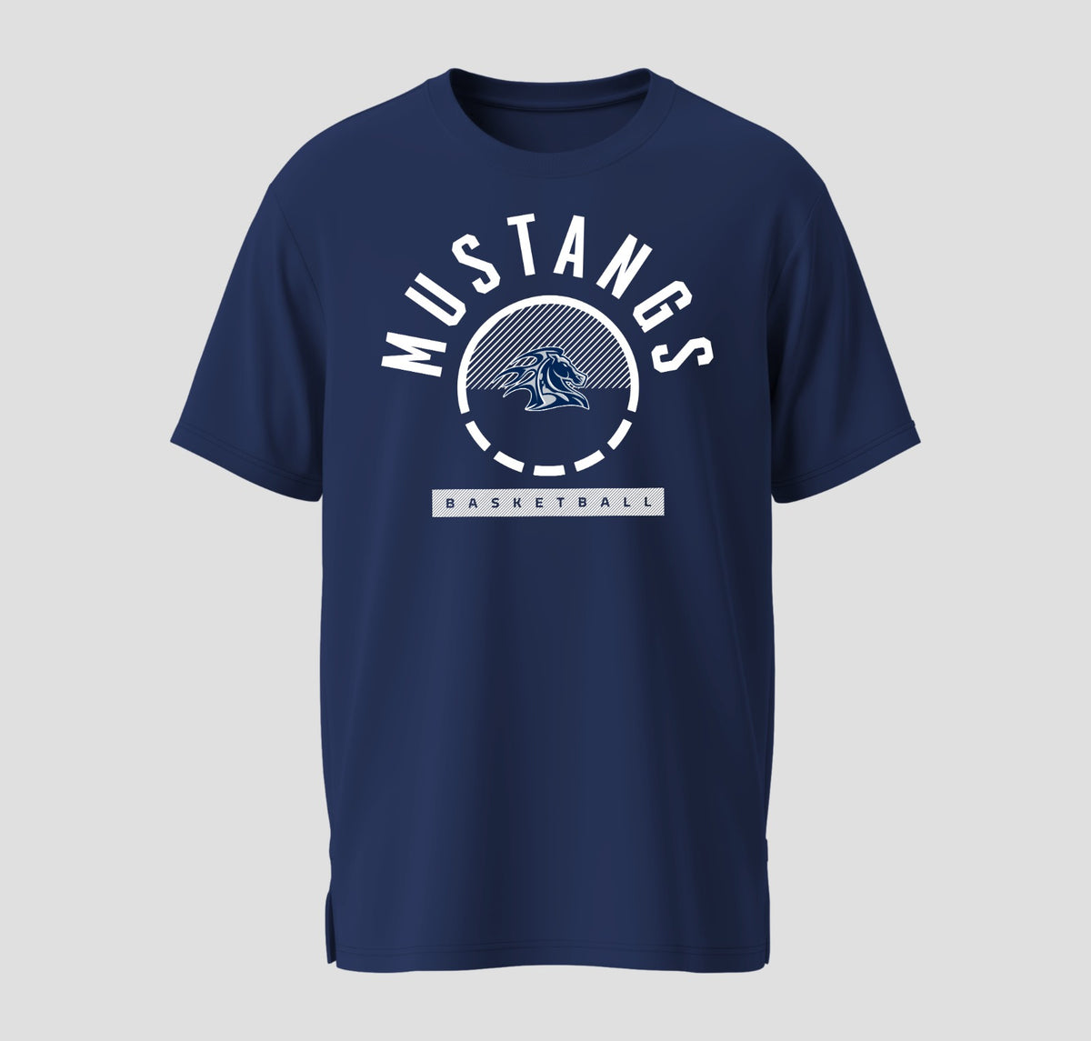 2026-2027 CYB On Court Arnold Mill Mustangs Basketball Short Sleeve Shirt