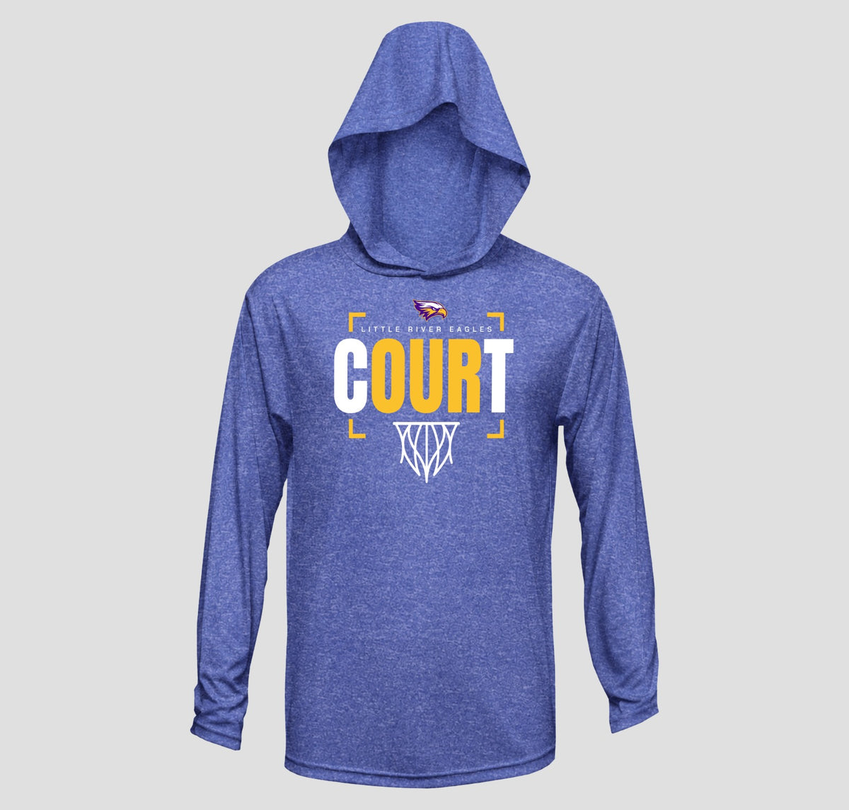 Little RIver Long Sleeve Hooded Performance/Shooting Shirt