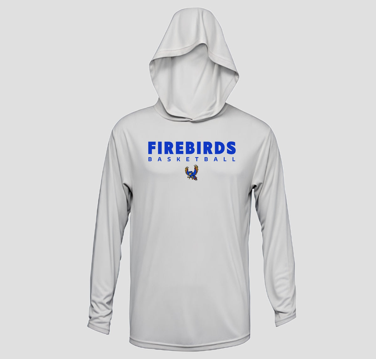 Indian Knoll Basketball Hooded Long Sleeve Performance/Shooting Shirt