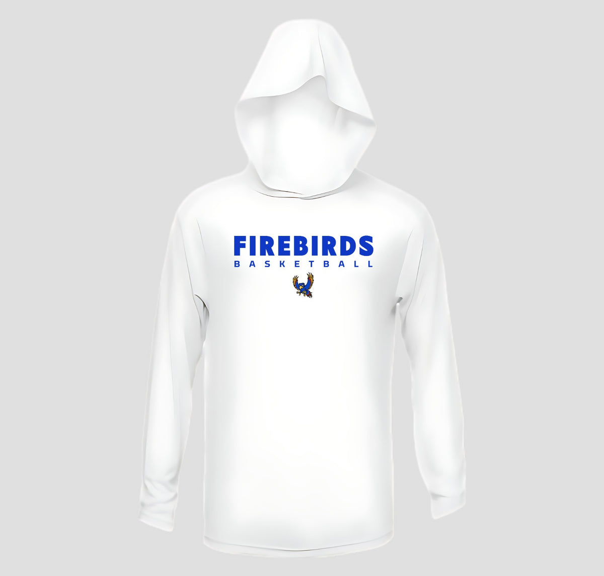 Indian Knoll Basketball Hooded Long Sleeve Performance/Shooting Shirt