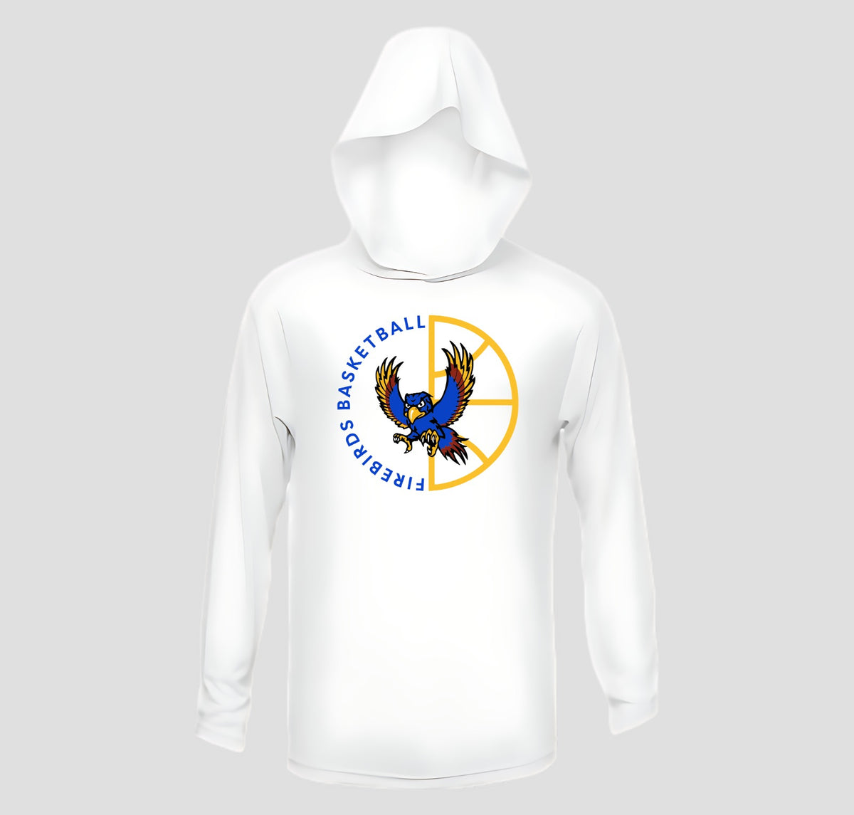 Indian Knoll Basketball Hooded Long Sleeve Performance/Shooting Shirt