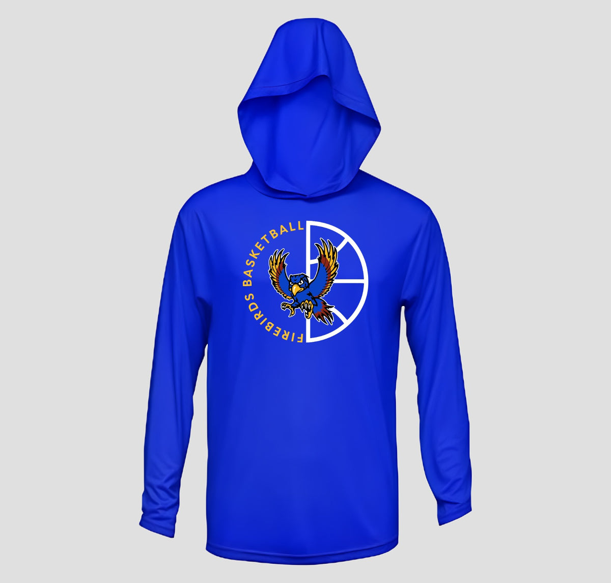 Indian Knoll Basketball Hooded Long Sleeve Performance/Shooting Shirt