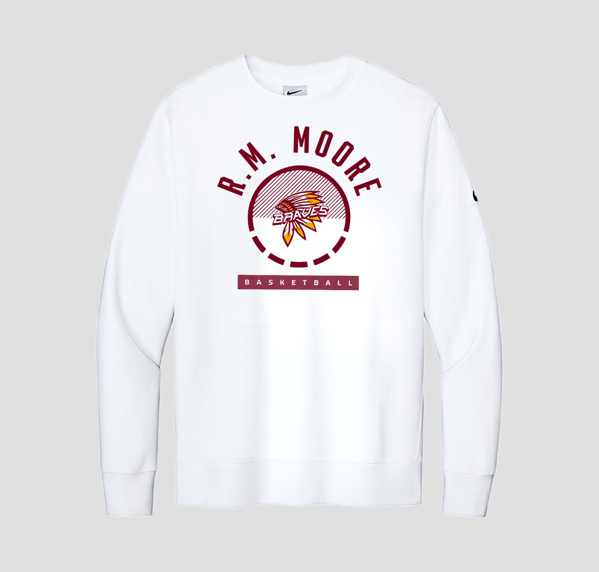 Nike Adult 2026-2027 CYB On Court R.M. Moore Braves Sweatshirt