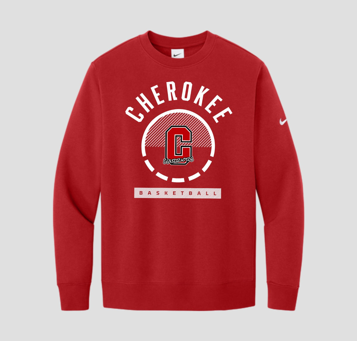 Nike Adult 2026-2027 CYB On Court Cherokee Warriors Sweatshirt
