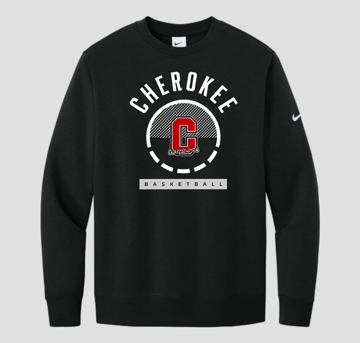 Nike Adult 2026-2027 CYB On Court Cherokee Warriors Sweatshirt
