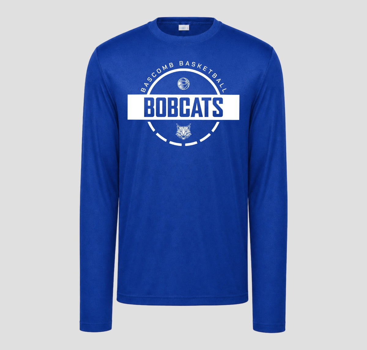 Bascomb Bobcats Basketball Long Sleeve Performance/Shooting Shirt