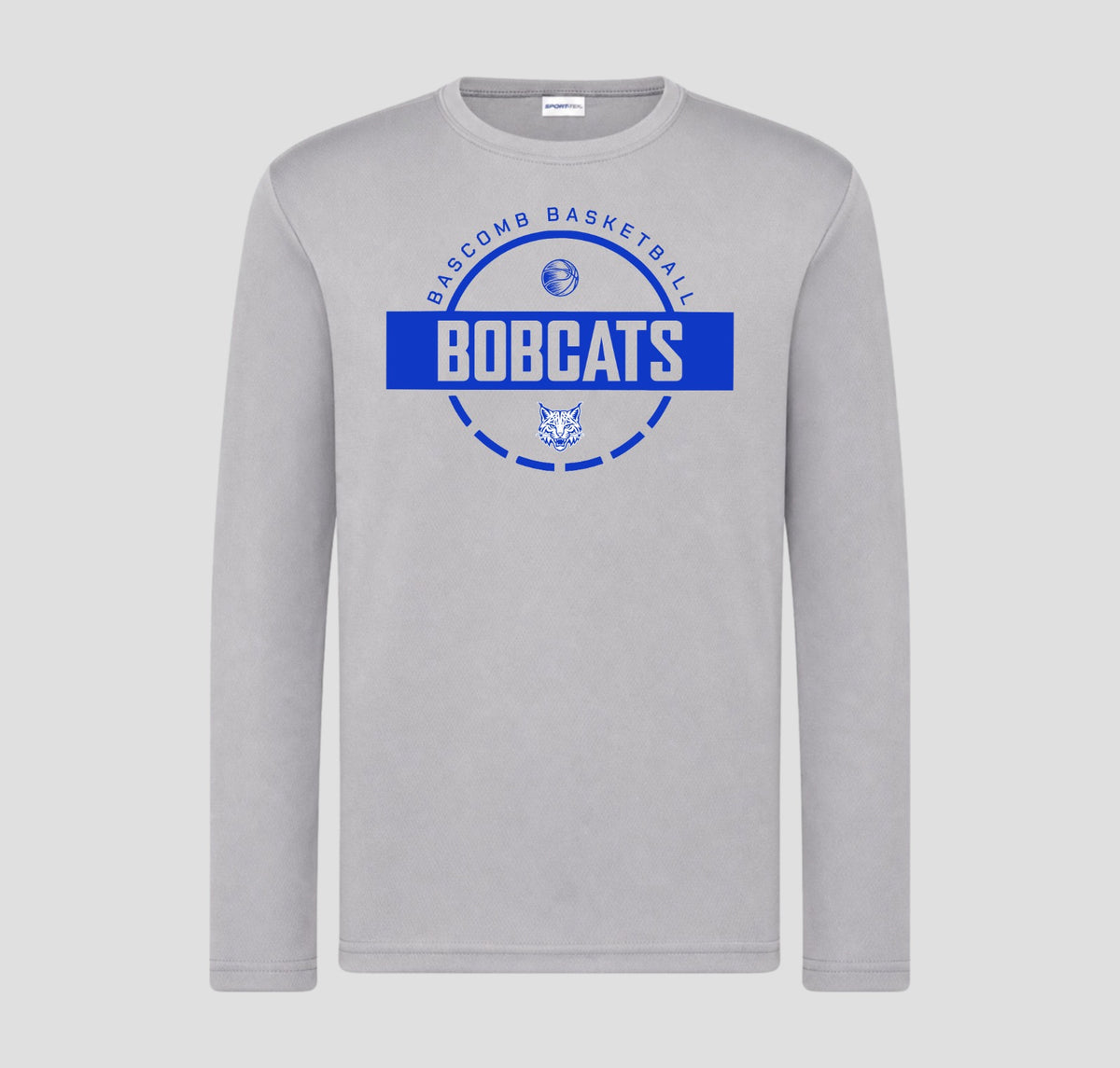 Bascomb Bobcats Basketball Long Sleeve Performance/Shooting Shirt