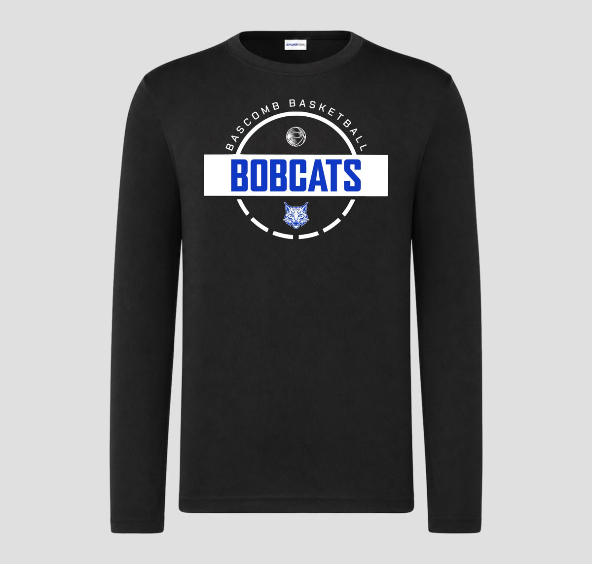 Bascomb Bobcats Basketball Long Sleeve Performance/Shooting Shirt