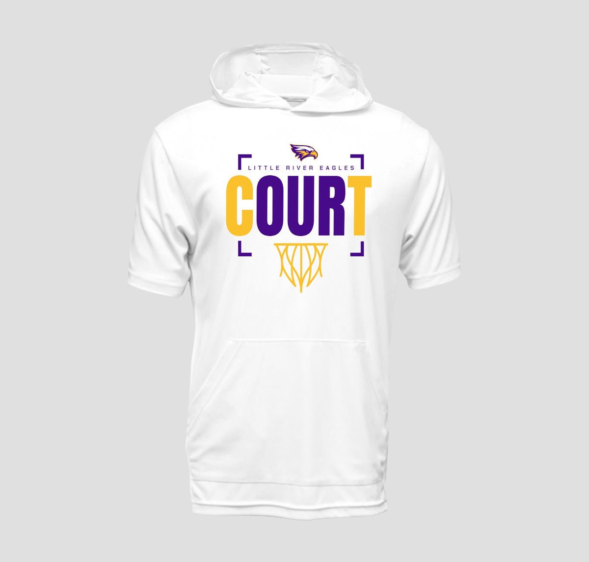 Little RIver Short Sleeve Hooded Performance/Shooting Shirt