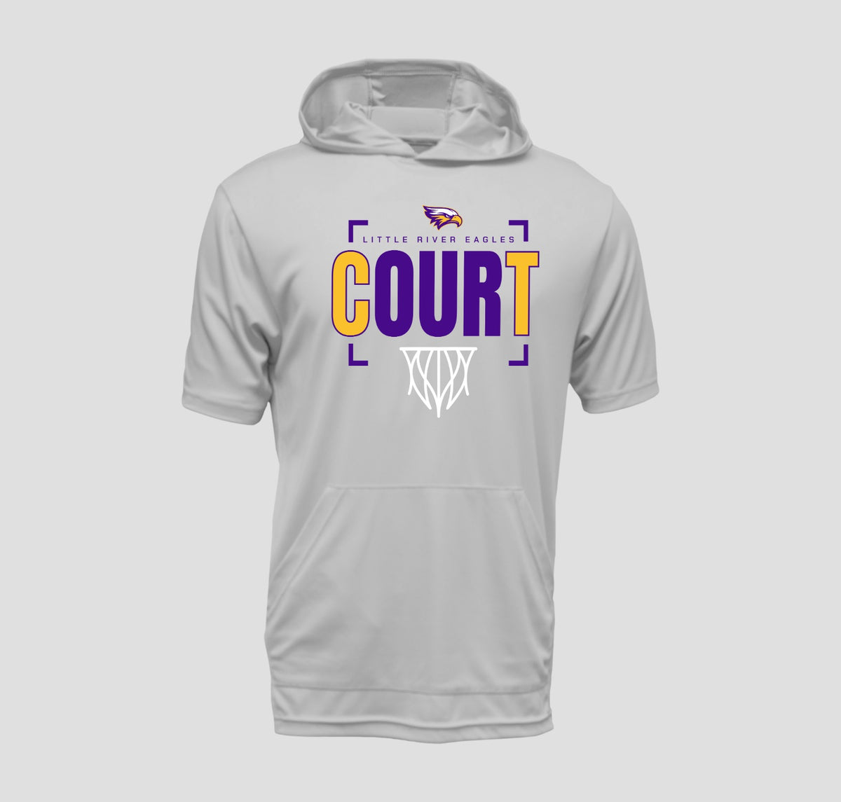 Little RIver Short Sleeve Hooded Performance/Shooting Shirt