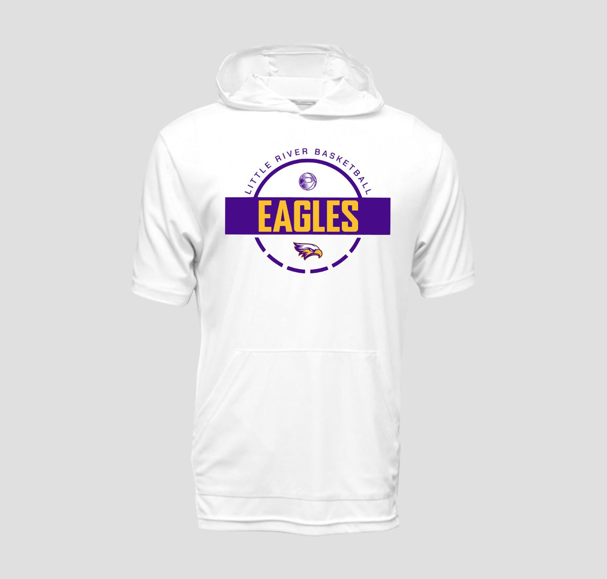 Little RIver Short Sleeve Hooded Performance/Shooting Shirt