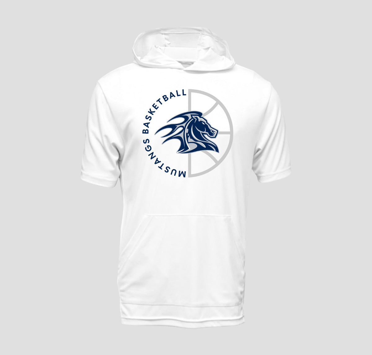 Arnold Mill Basketball Hooded Long Sleeve Performance/Shooting Shirt