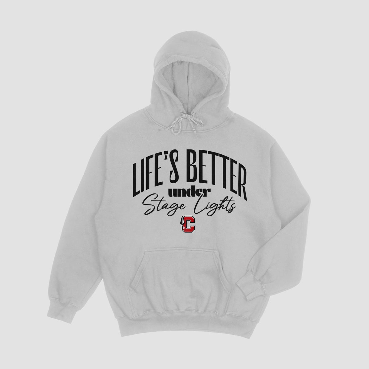 Cherokee Drama Life is Better Under Lights Hoodie