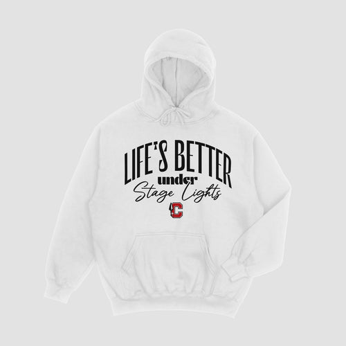 Cherokee Drama Life is Better Under Lights Hoodie