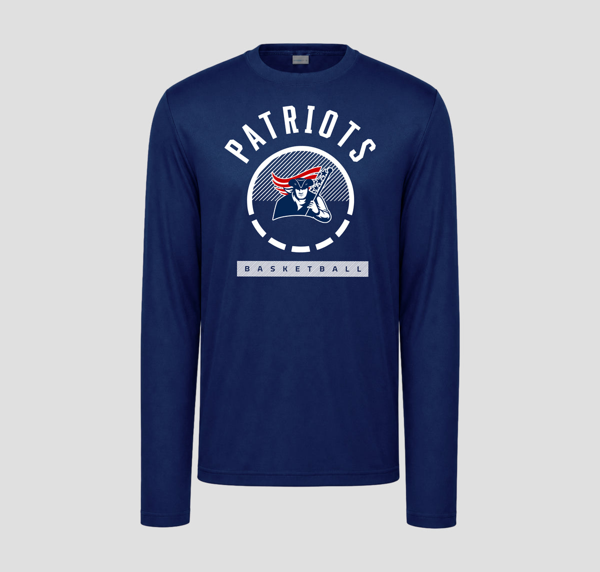 Freedom Middle School Basketball Long Sleeve Performance Shirt