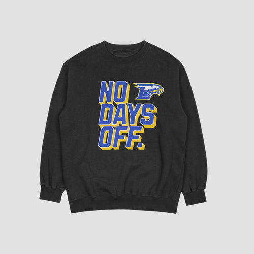 Etowah Youth Football No Days Off Crewneck Sweatshirt